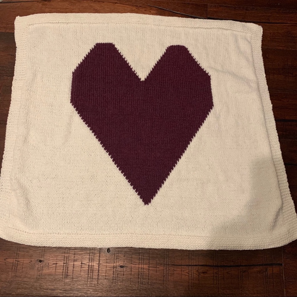Homemade Knit baby blanket